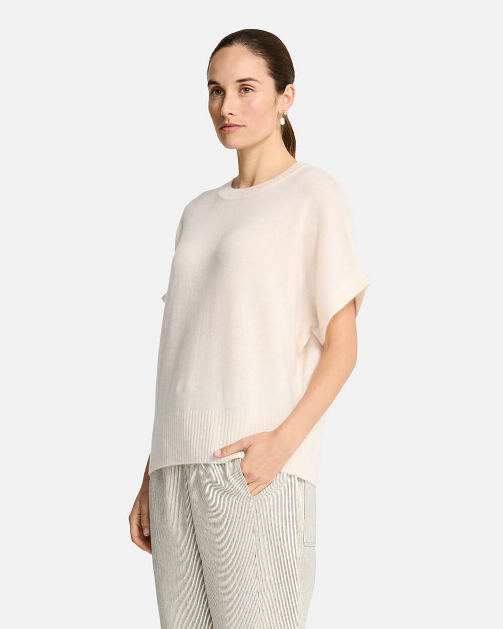 Bella Knit Top - Cream