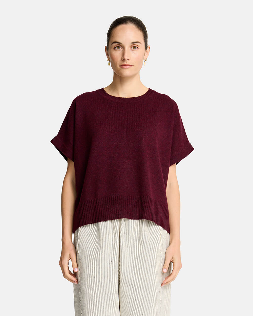 Bella Knit Top - Pinot