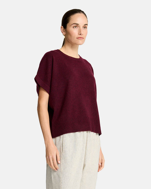 Bella Knit Top - Pinot