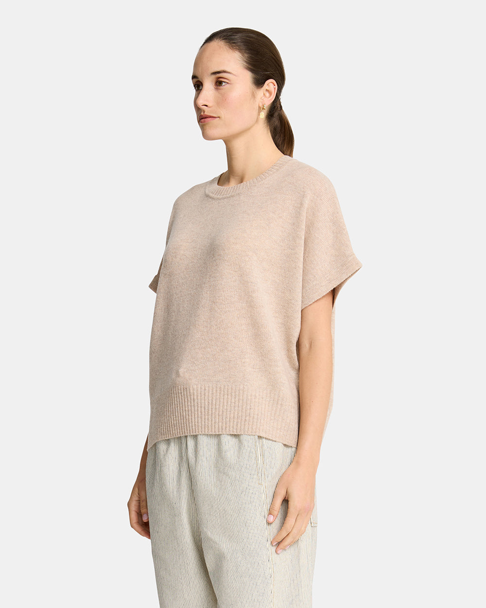 Bella Knit Top - Quinoa