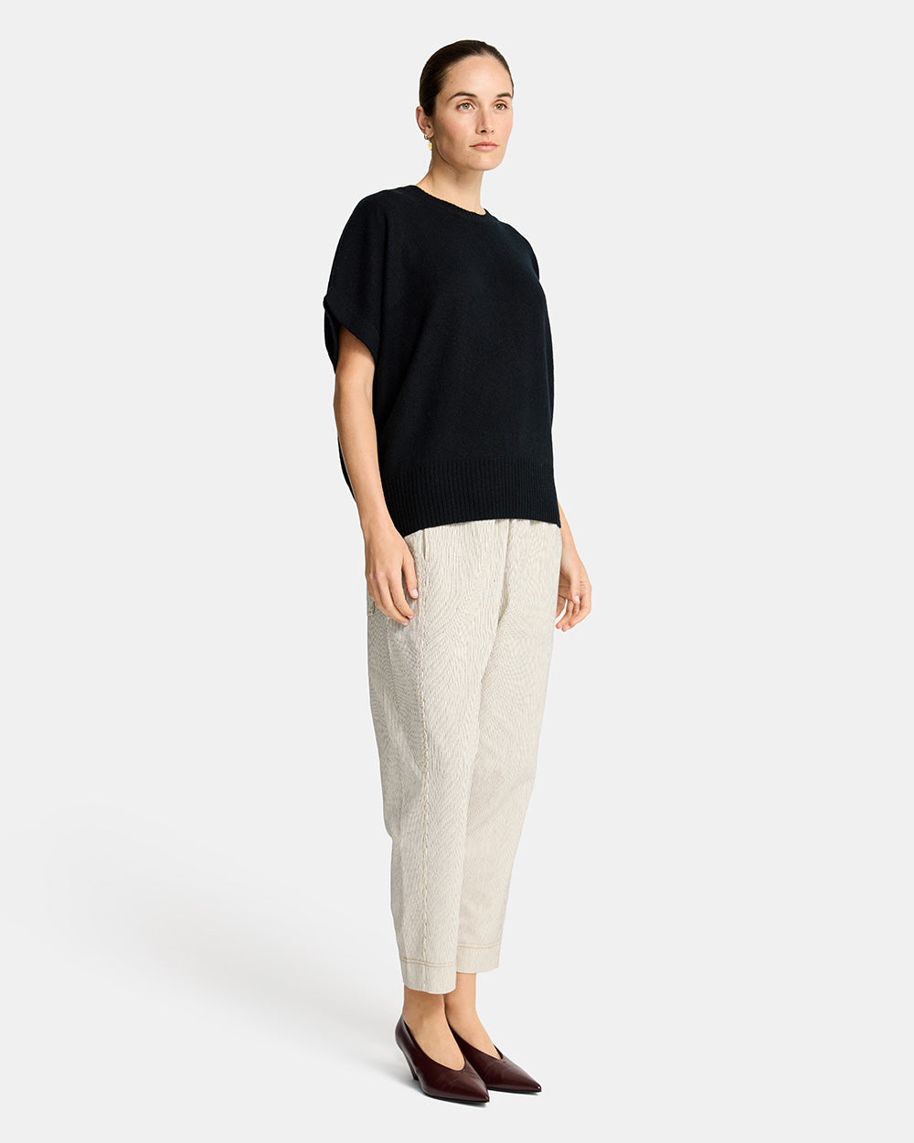 Bella Knit Top - Black