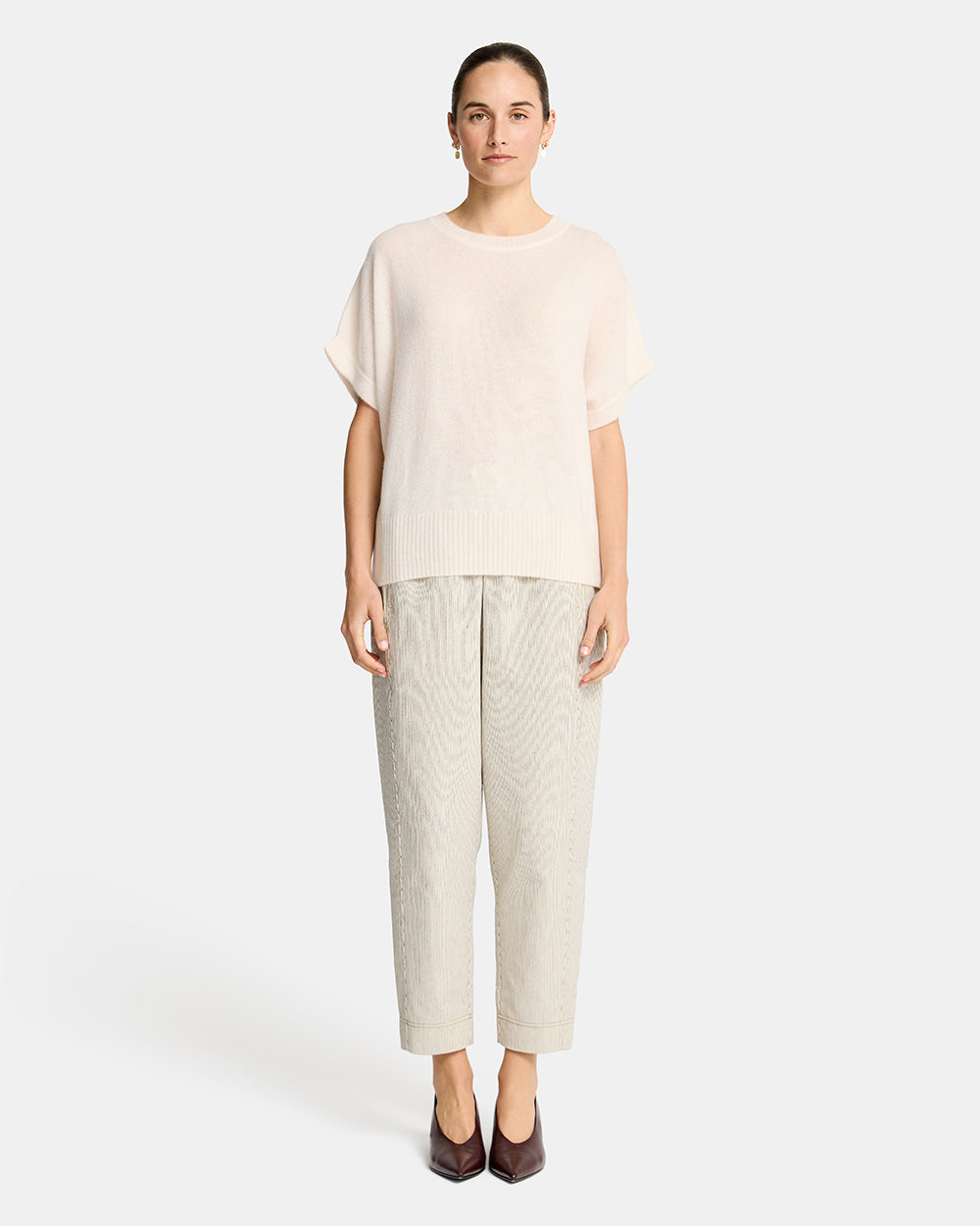 Bella Knit Top - Cream