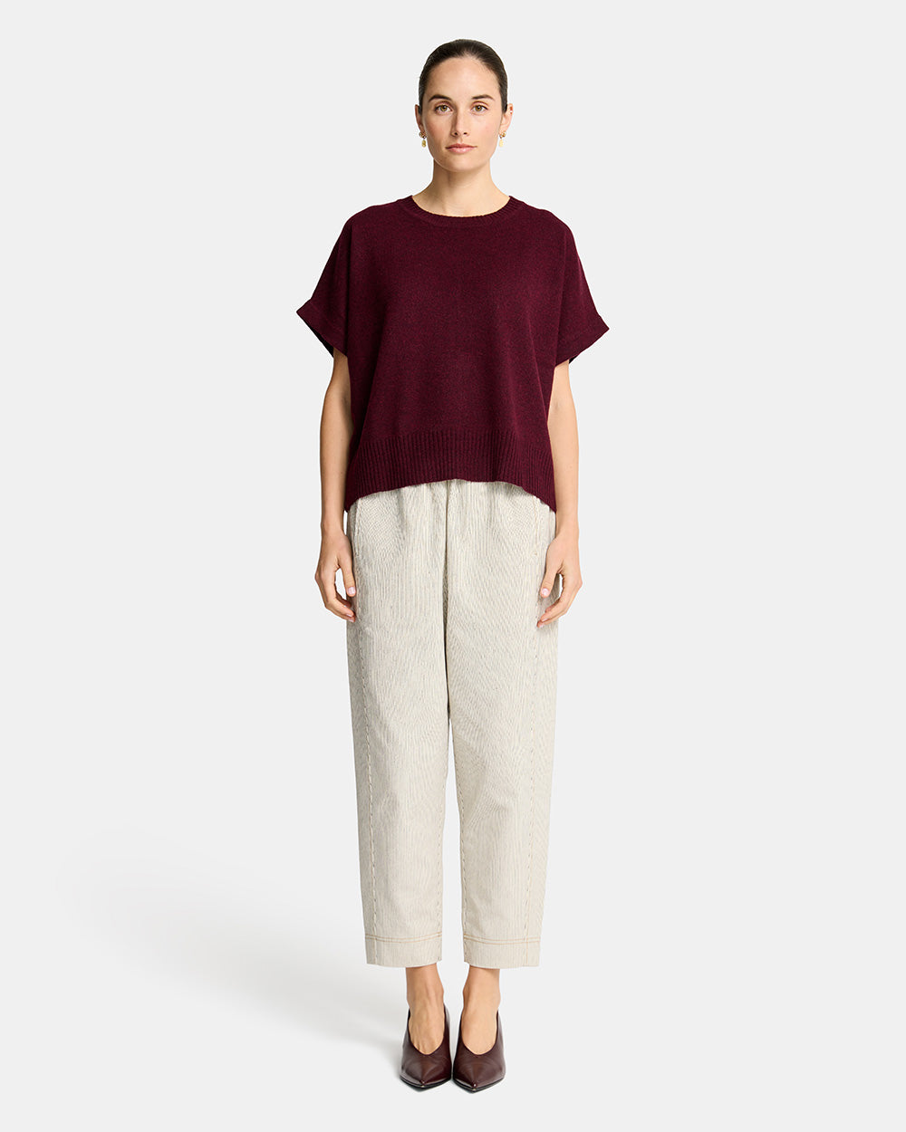 Bella Knit Top - Pinot