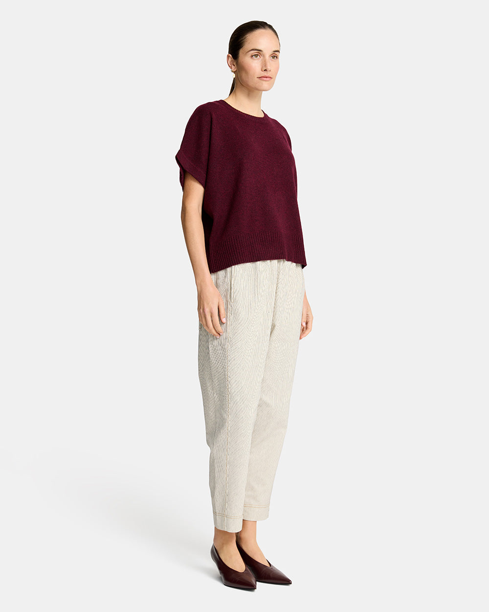Bella Knit Top - Pinot