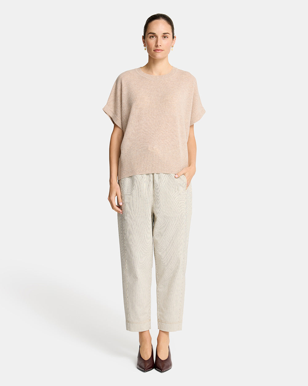 Bella Knit Top - Quinoa