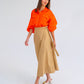 Bobbie Shirt - Tangerine