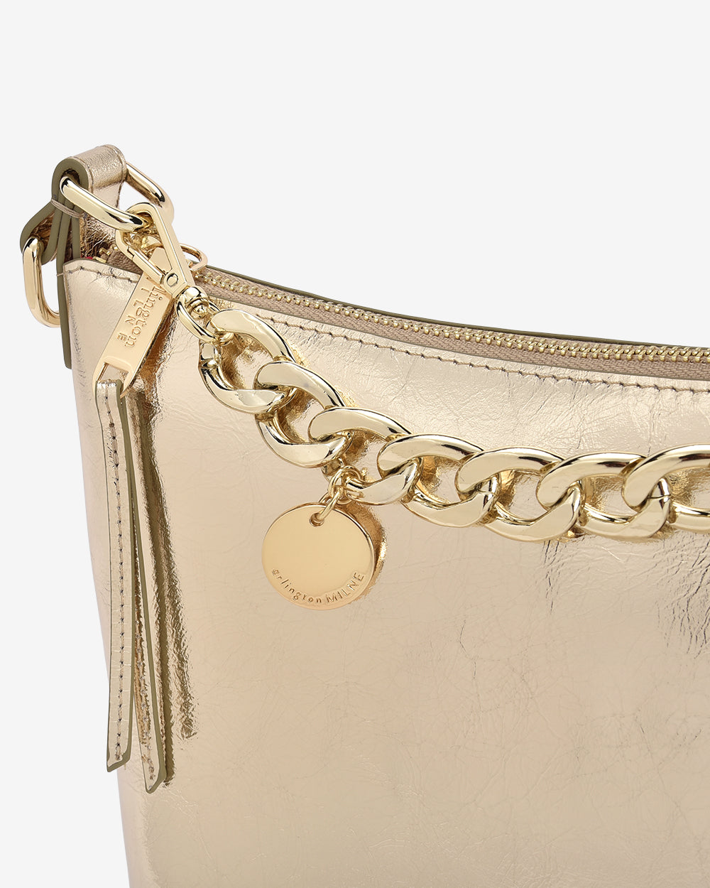 Bonnie Crossbody - Gold Crinkle