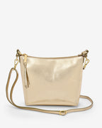 Bonnie Crossbody - Gold Crinkle