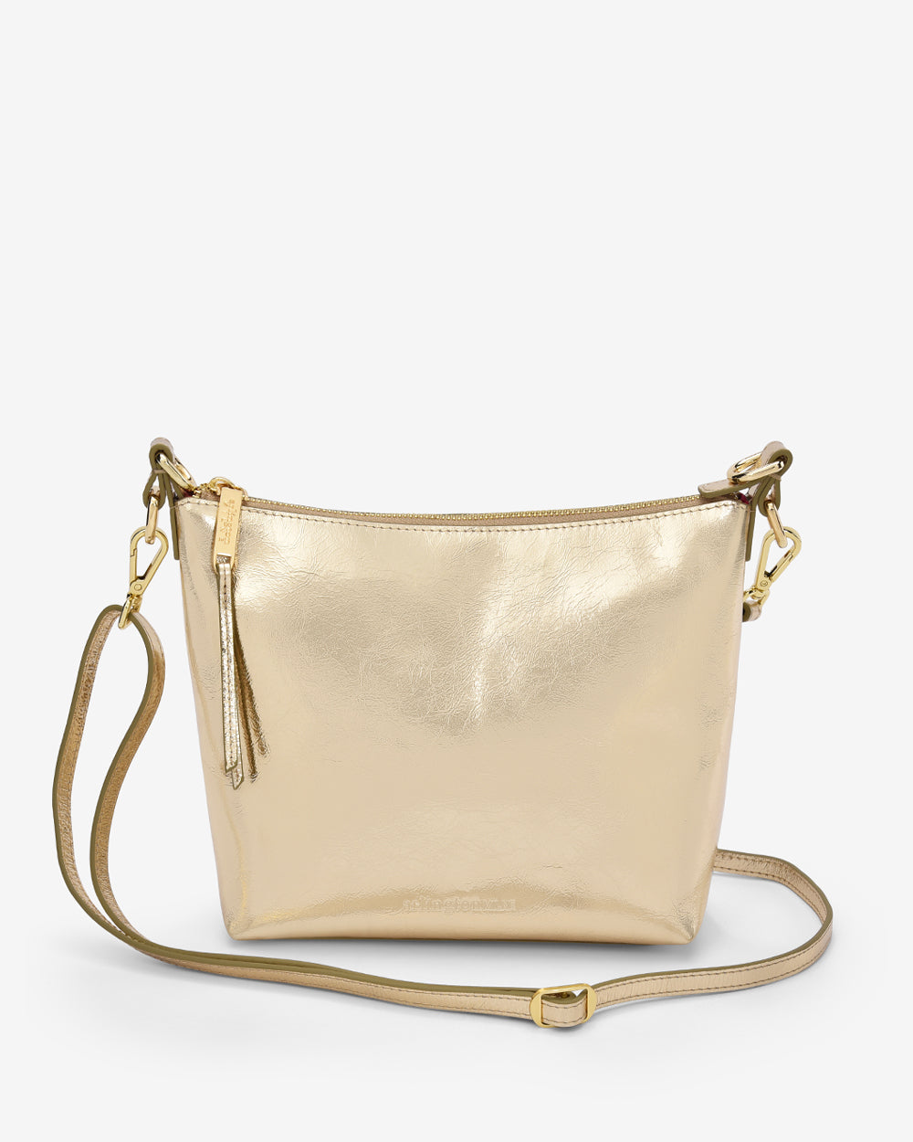 Bonnie Crossbody - Gold Crinkle