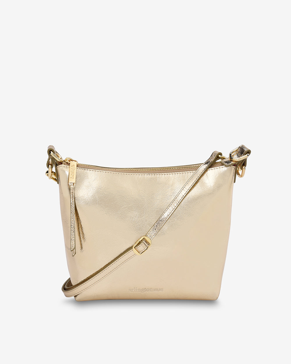 Bonnie Crossbody - Gold Crinkle