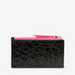 Compact Wallet - Black Crinkle