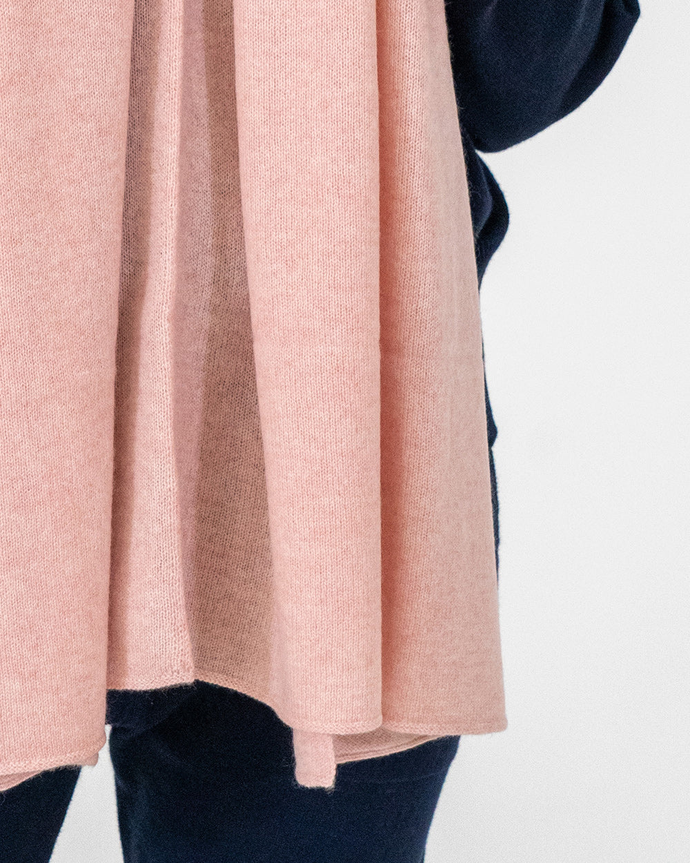 Cashmere Caplet - Baby Pink