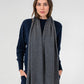 Cashmere Caplet - Charcoal
