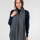 Cashmere Caplet - Charcoal