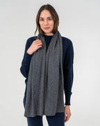 Cashmere Caplet - Charcoal