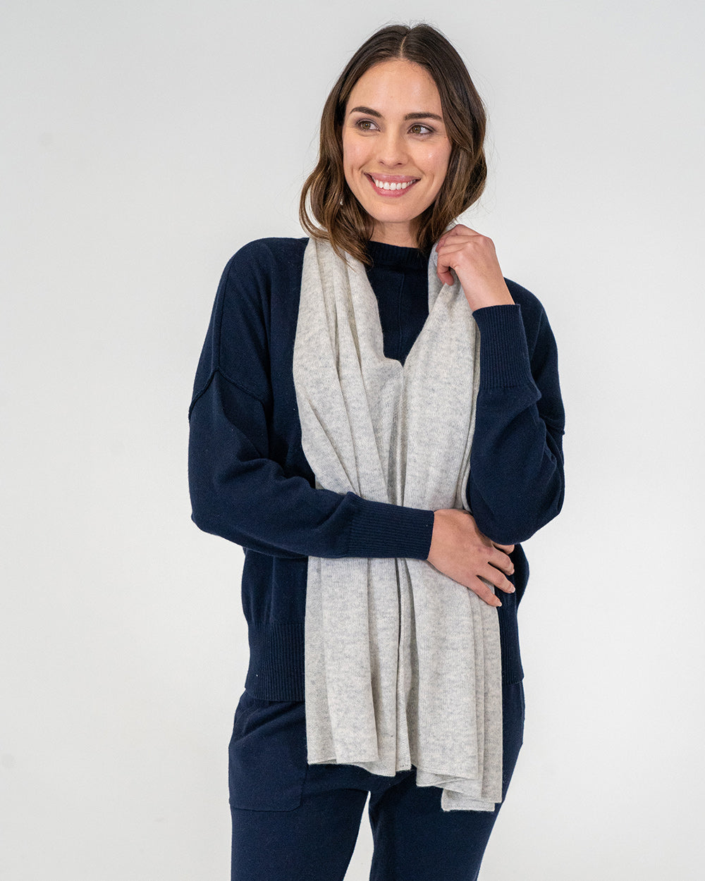 Cashmere Caplet - Grey