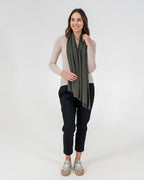 Cashmere Caplet - Khaki
