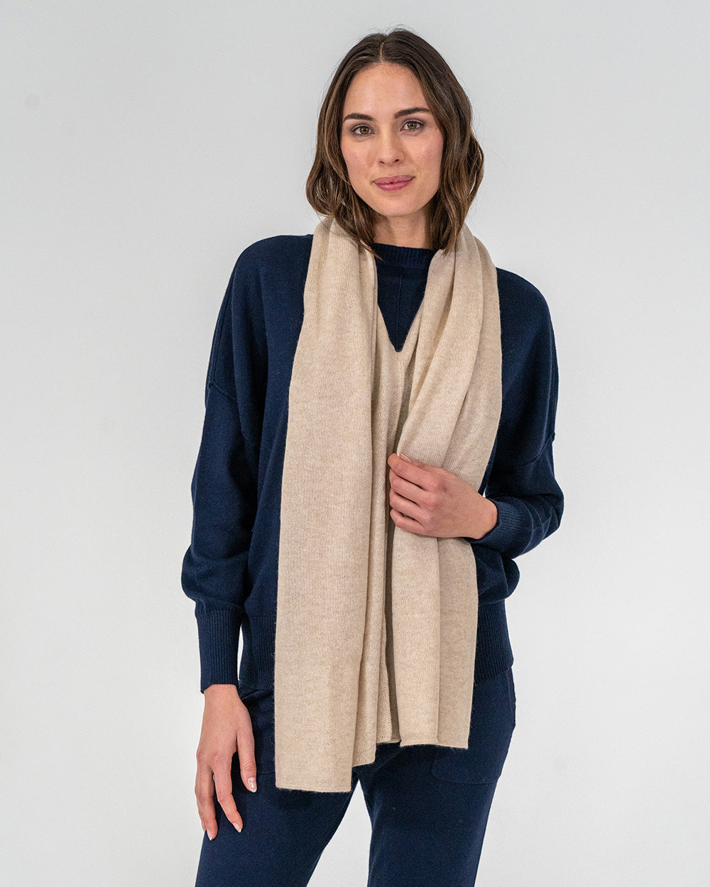 Cashmere Caplet - Oatmeal