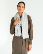 Cashmere Travel Wrap - Grey - Arlington Milne