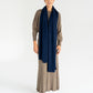 Cashmere Travel Wrap - Navy