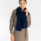 Cashmere Travel Wrap - Navy