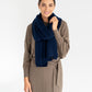 Cashmere Travel Wrap - Navy