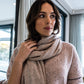 Cashmere Travel Wrap - Light Brown