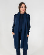 Cashmere Travel Wrap - Navy - Arlington Milne