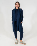 Cashmere Travel Wrap - Navy - Arlington Milne