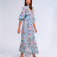 Cassandra Dress - Oriental Floral