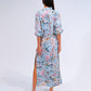 Cassandra Dress - Oriental Floral