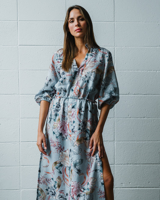Cassandra Dress - Oriental Floral