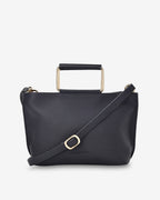 Celia Handbag - Navy Pebble