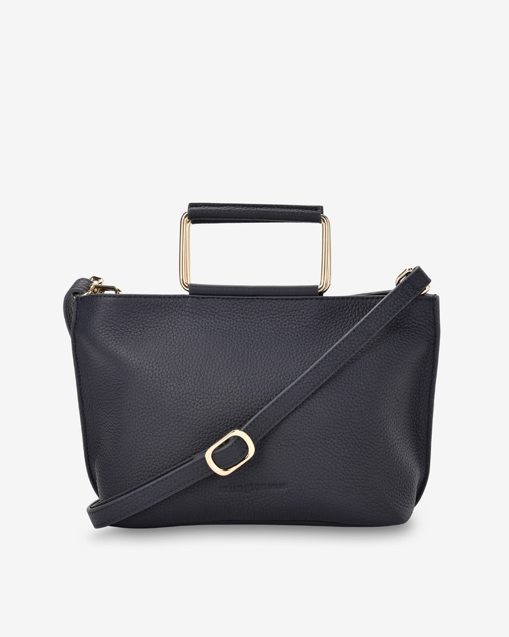 Celia Handbag - Navy Pebble