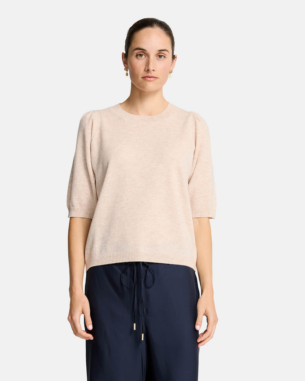 Charlotte Knit Top - Blush