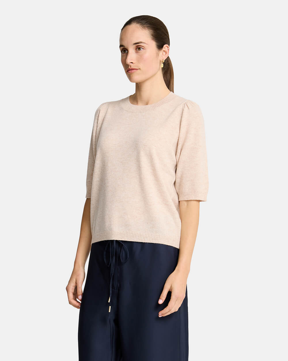 Charlotte Knit Top - Blush
