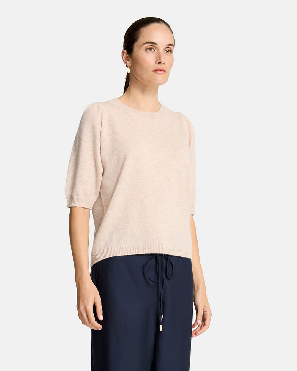 Charlotte Knit Top - Blush