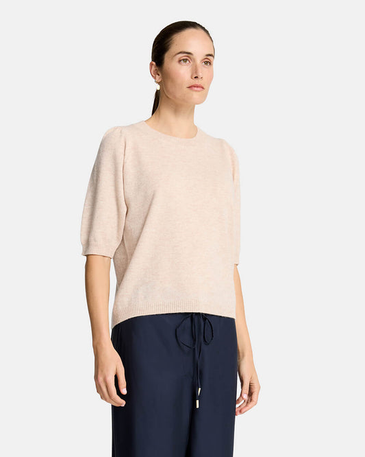 Charlotte Knit Top - Blush