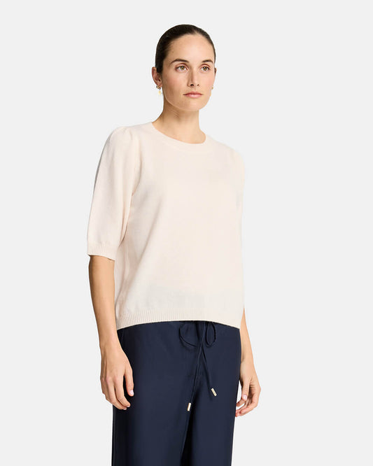 Charlotte Knit Top - Cream