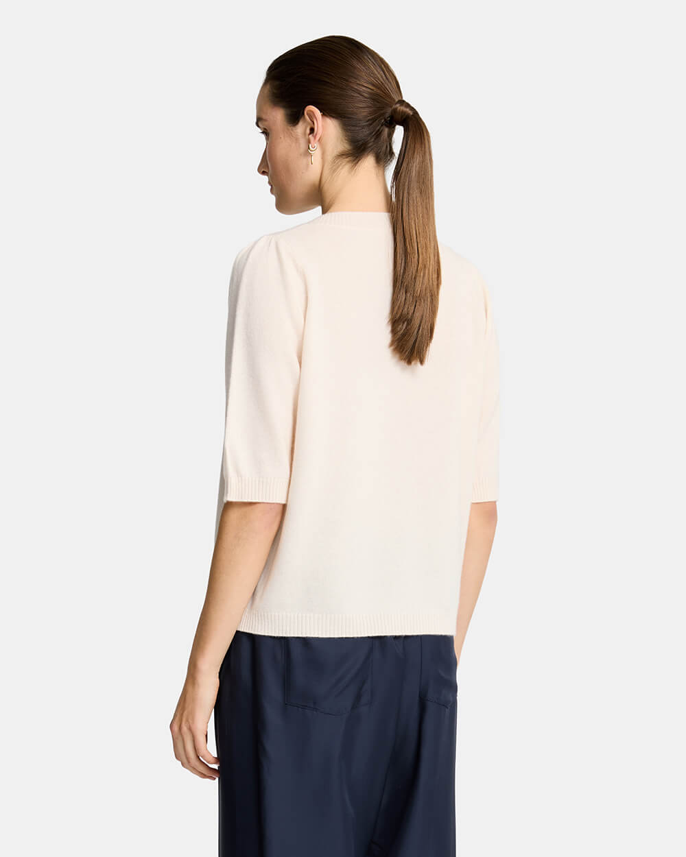 Charlotte Knit Top - Cream