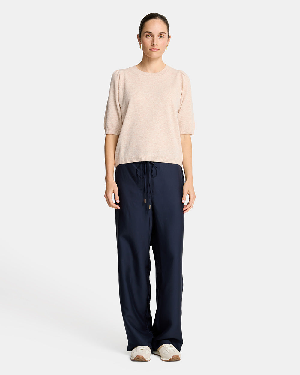 Charlotte Knit Top - Blush