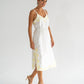 Christina Sundress - Neon Yellow Embroidery