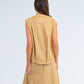 Clare Vest - Camel