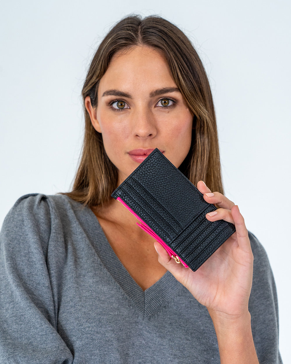 Compact Wallet - Black - Arlington Milne