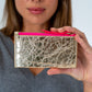 Compact Wallet - Gold Crinkle