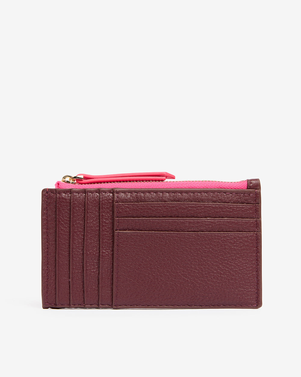 Compact Wallet - Burgundy - Arlington Milne