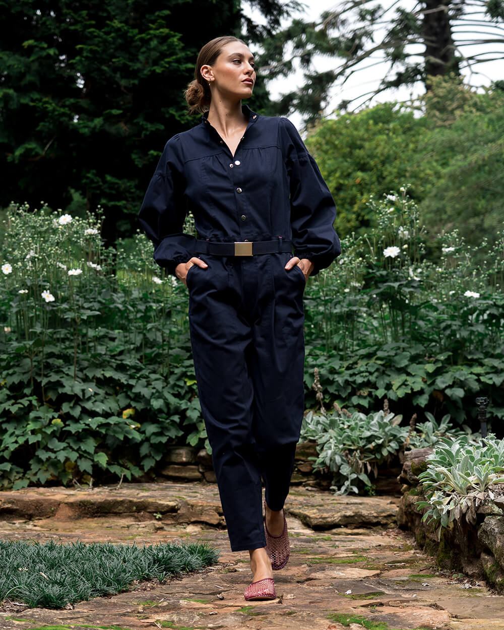 Darcy Jumpsuit - Navy