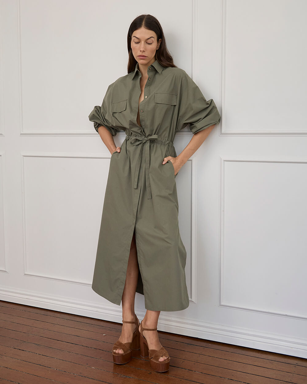Daytona Dress - Moss