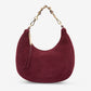 Estella Bag - Burgundy Suede
