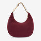 Estella Bag - Burgundy Suede